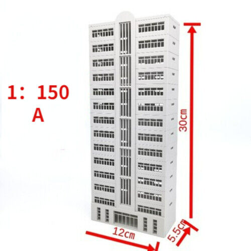 Model Kit Diorama - Modelo arquitetônico para escola da cidade