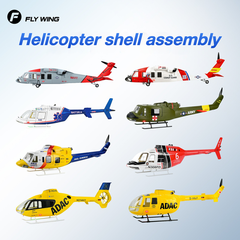 Model Kit Expert - Helicóptero RC FLYWING Classe 470 Black