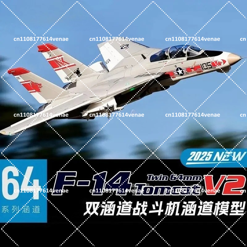 Model Kit Jet Engine - Avião a Jato EDFRC de 64mm