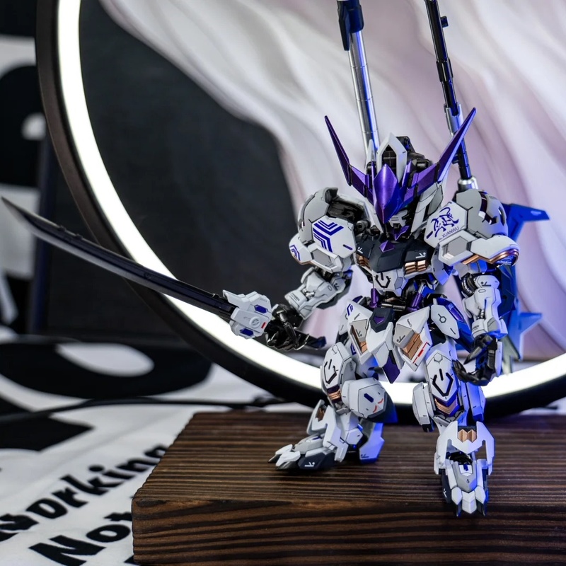Model Kit Eighty Six - MGSD Barbatos G08A Tartaruga Negra Mecha: