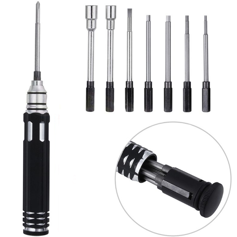 Model Kit Tool Set - 8 em 1 conjunto de chave
