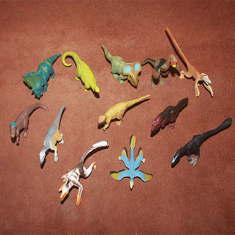 Model Kit Jurassic Park - Miniaturas Animais selvagens Action Figures, Modelo