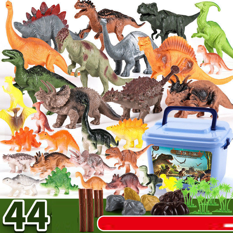 Model Kit Jurassic Park - Conjunto modelo de dinossauros jurássicos para