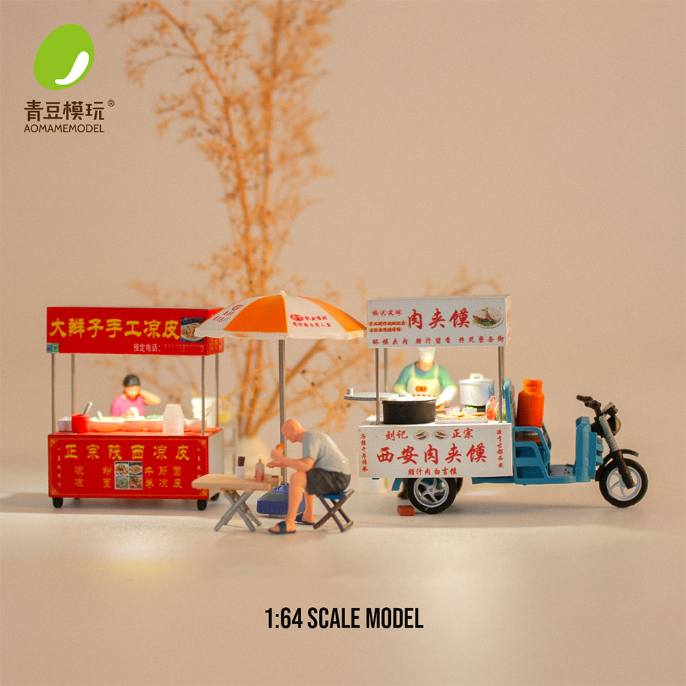 Model Kit Diorama - Kit de Modelo 1/64 para Mercado