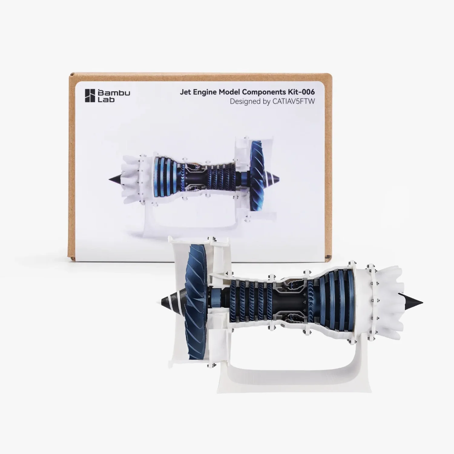 Model Kit Jet Engine - Kit de componentes para o modelo