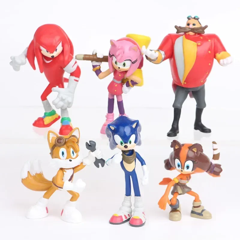 Conjunto de figuras de ação do - Model Kit Sonic avaliação e preço