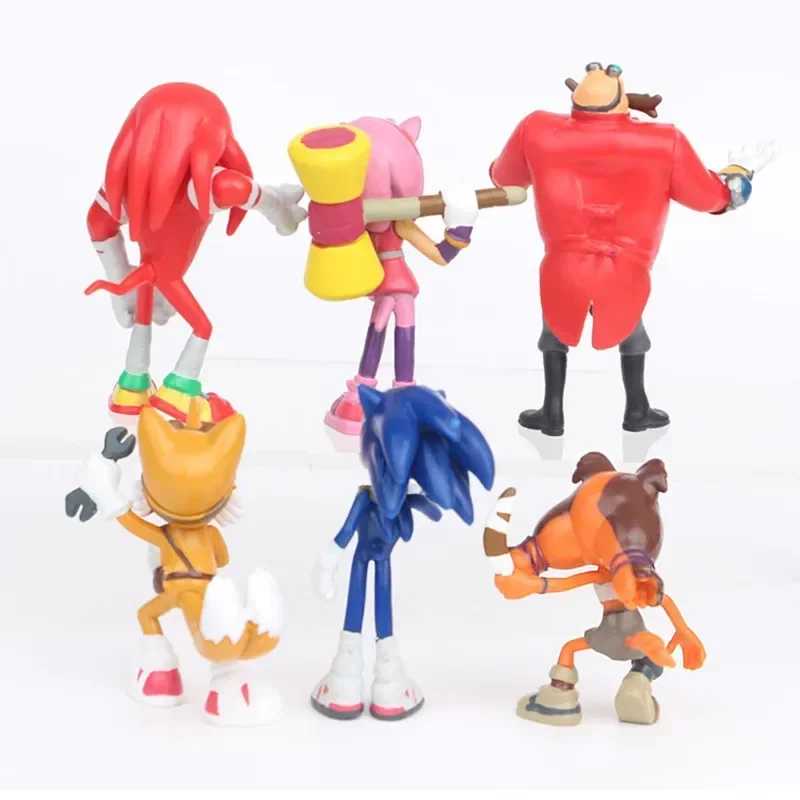 Conjunto de figuras de ação do - Model Kit Sonic avaliação e preço