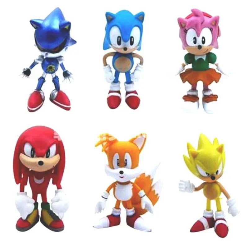 Conjunto de figuras de ação do - Model Kit Sonic avaliação e preço