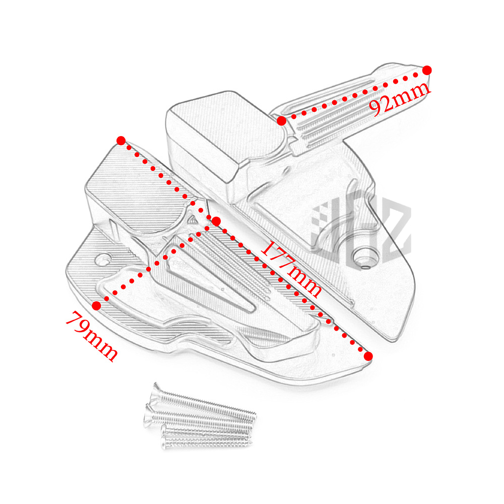 Conjunto de pedal para motocic - Model Kit Vespa avaliação e preço