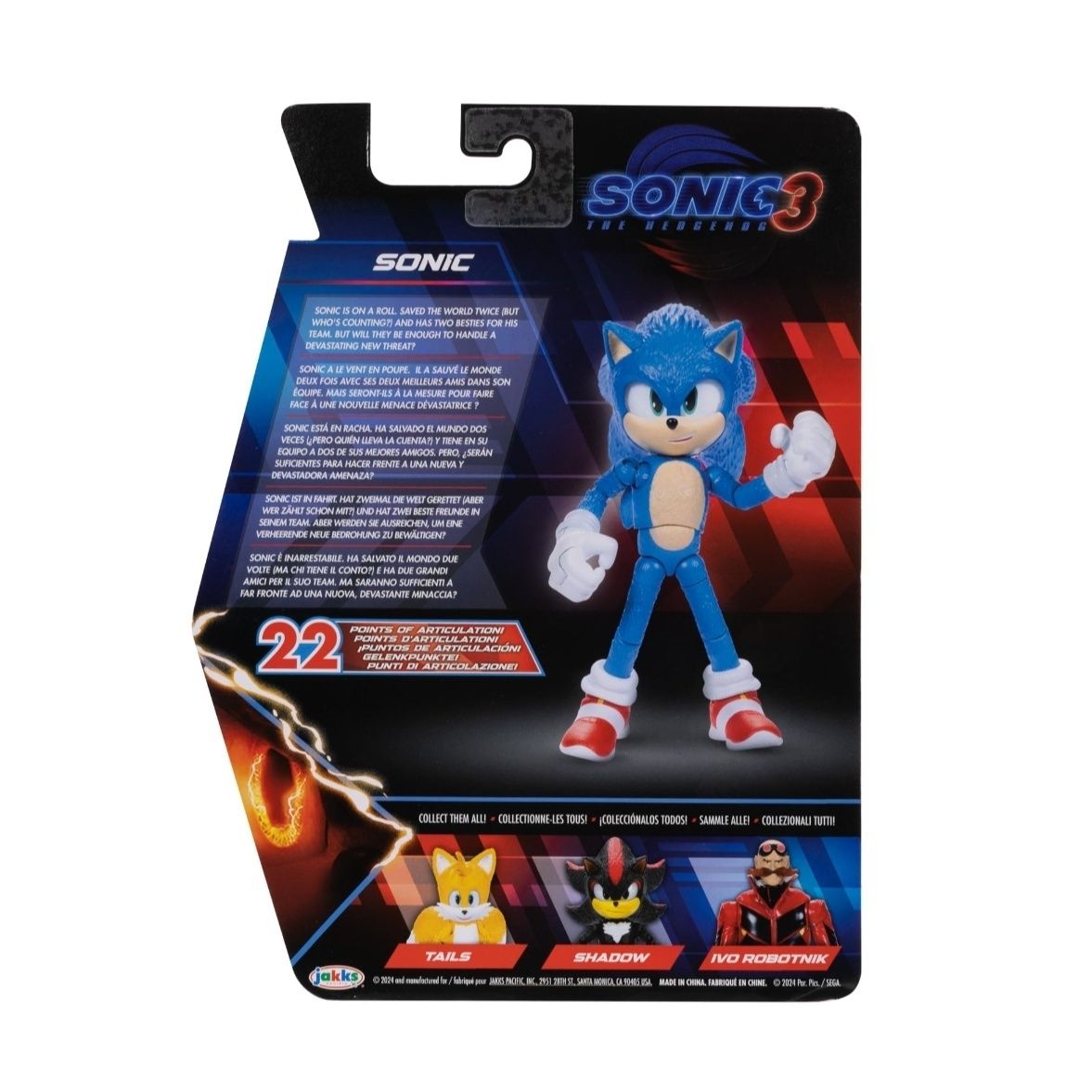 Bonecos de Ação do Filme Sonic - Model Kit Sonic avaliação e preço