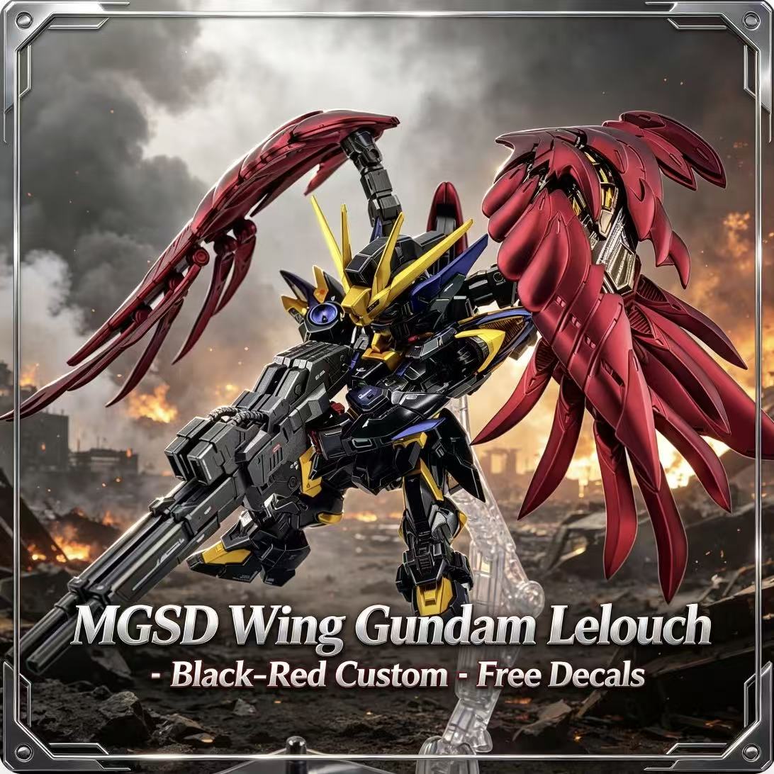 MGSD Wing Lelouch: Kit de Mont - Model Kit Eighty Six avaliação e preço