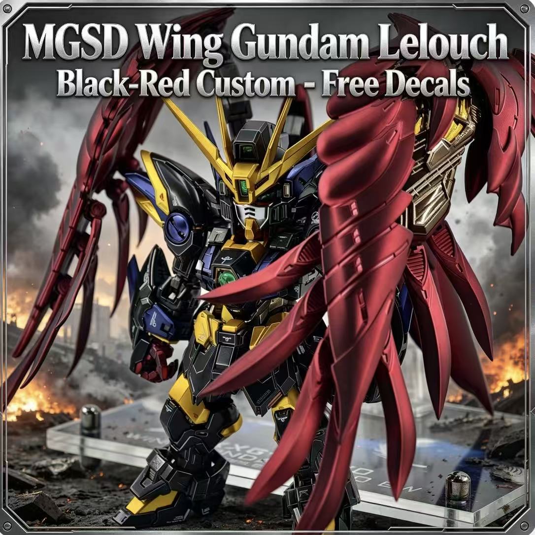 MGSD Wing Lelouch: Kit de Mont - Model Kit Eighty Six avaliação e preço