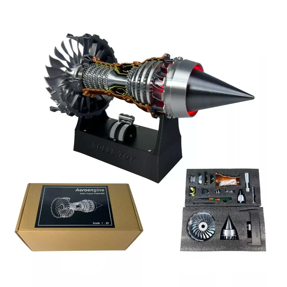 Tr 900 1/25 aeronave turbofan  - Model Kit Jet Engine avaliação e preço