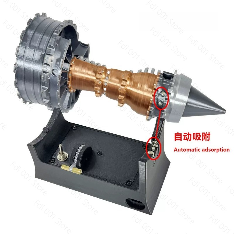 Kit de Modelo de Motor Turbofa - Model Kit Jet Engine avaliação e preço