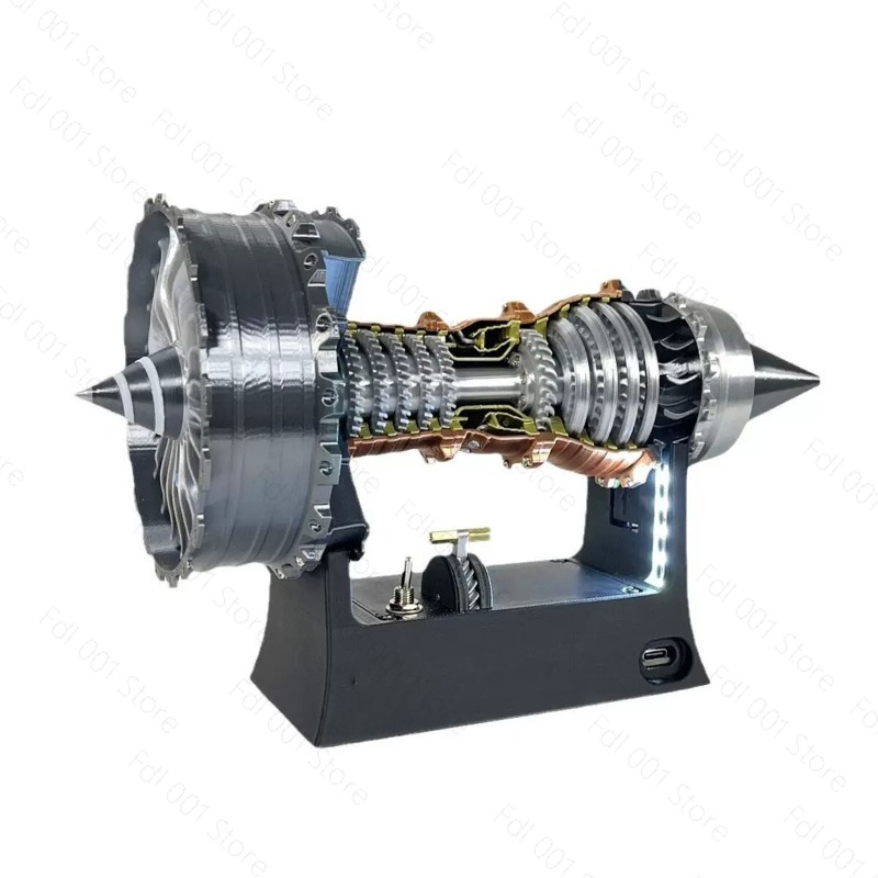 Kit de Modelo de Motor Turbofa - Model Kit Jet Engine avaliação e preço