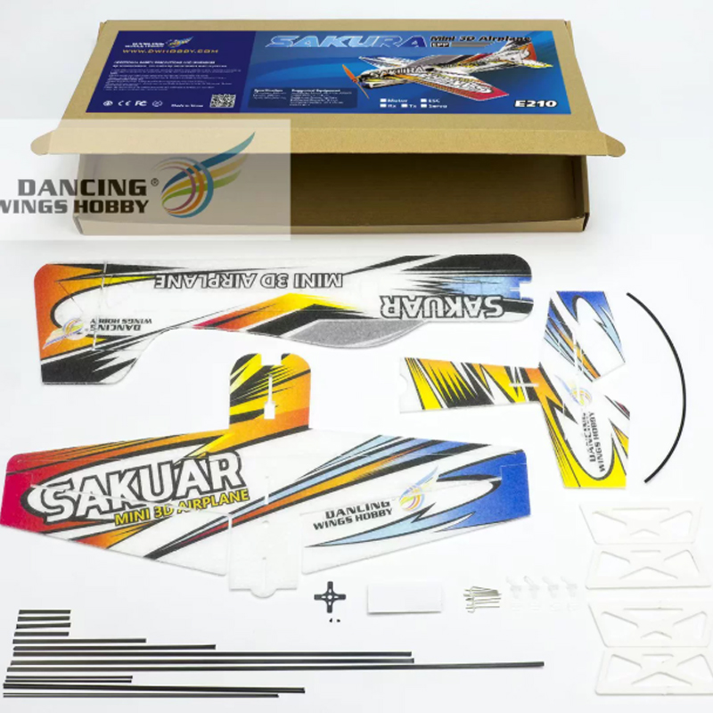 Kit de Avião RC Micro 3D SAKUR - Model Kit Expert avaliação e preço