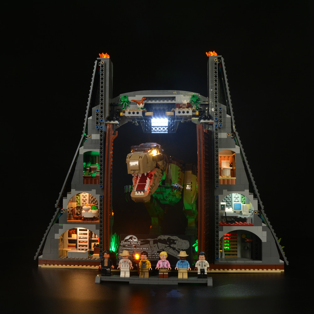 Conjunto de luz led para parqu - Model Kit Jurassic Park avaliação e preço