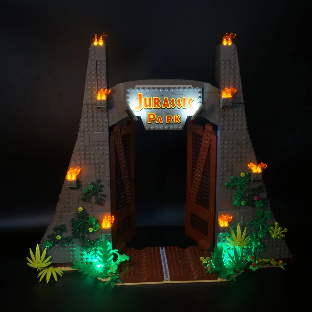 Conjunto de luz led para parqu - Model Kit Jurassic Park avaliação e preço