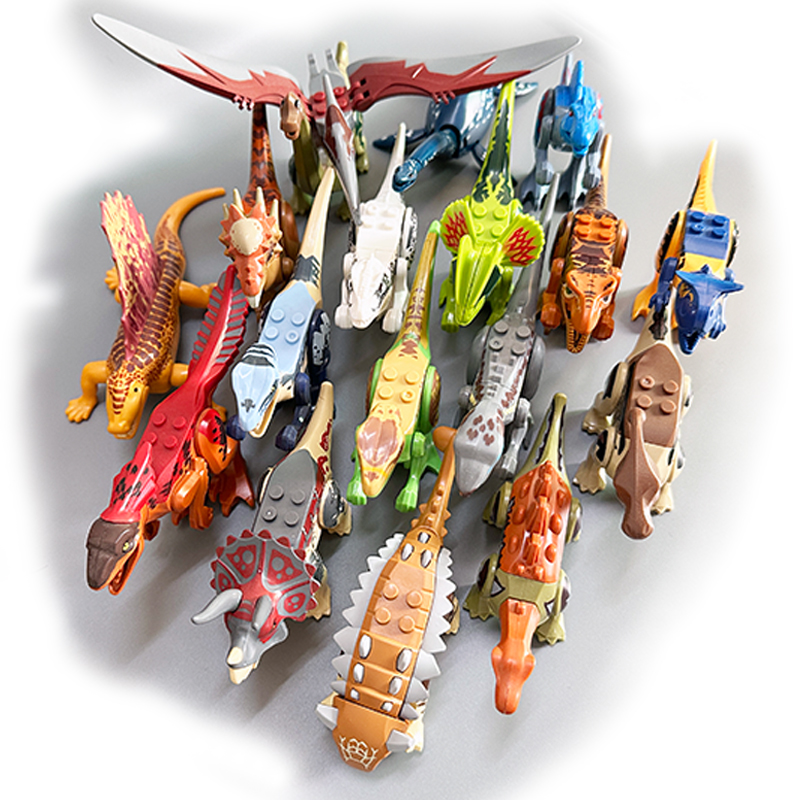 Conjunto de Blocos de Montar D - Model Kit Jurassic Park avaliação e preço
