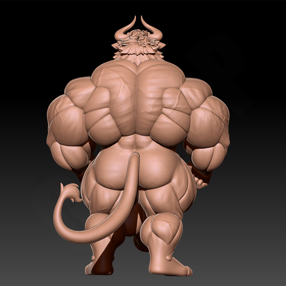 Hunky Fitness Muscle Bull 1/24 - Model Kit Diorama avaliação e preço
