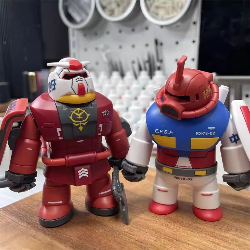 Figuras de Ação Mecha Montávei - Model Kit Gundam Mg avaliação e preço
