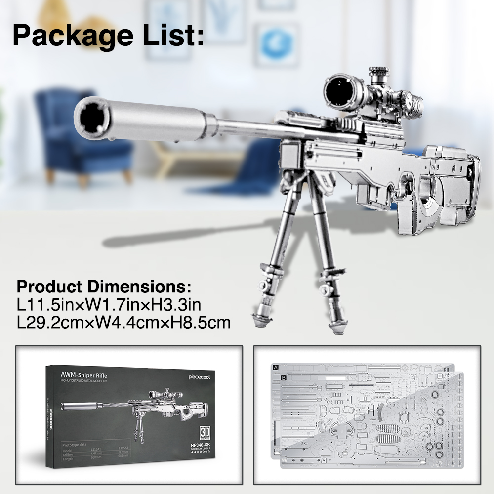Piececool Quebra-Cabeças 3D de - Model Kit Tool Set avaliação e preço
