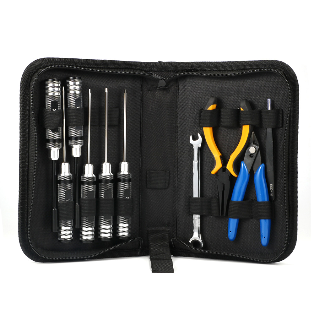 Kit de Ferramentas RC 10 em 1  - Model Kit Tool Set avaliação e preço
