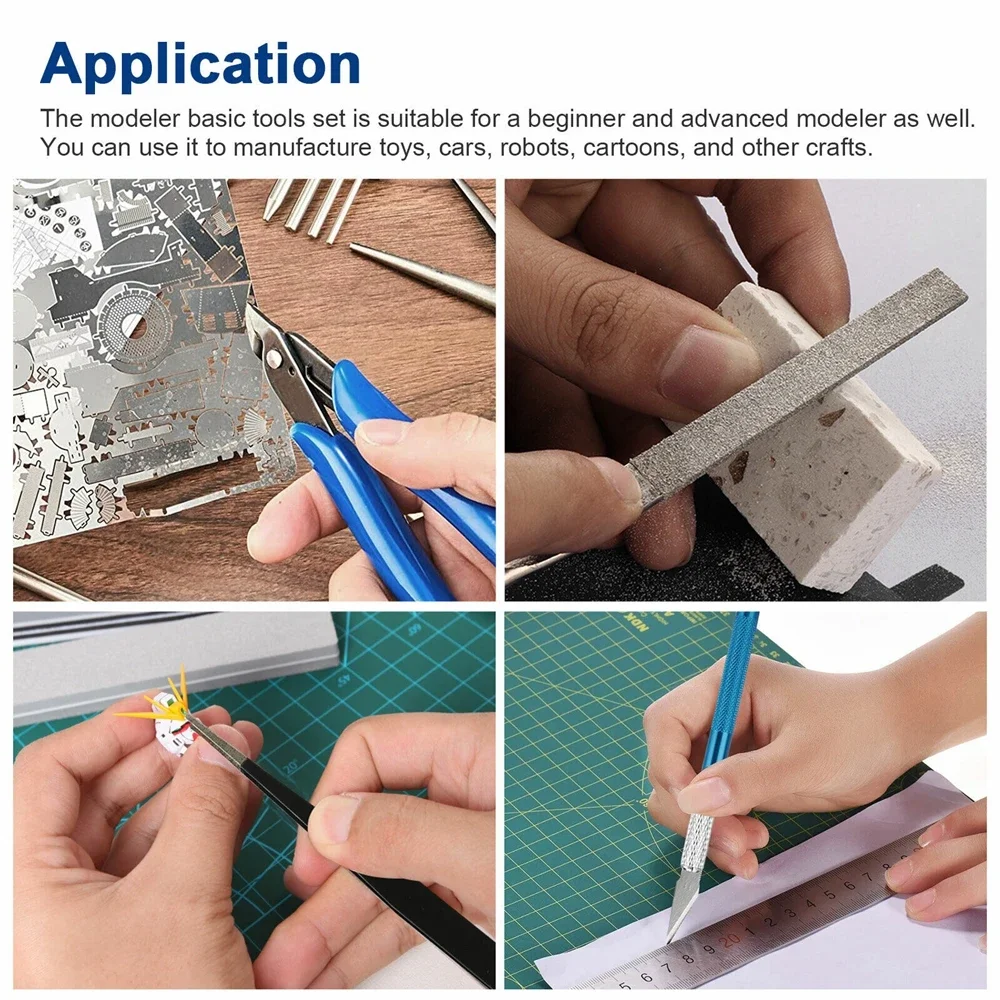 Kit completo de ferramentas mo - Model Kit Cutter avaliação e preço