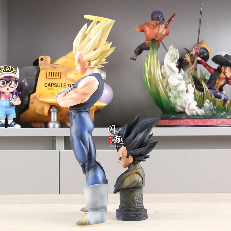 Figurinha YJ Majin Vegeta com  - Model Kit Dragon Ball avaliação e preço
