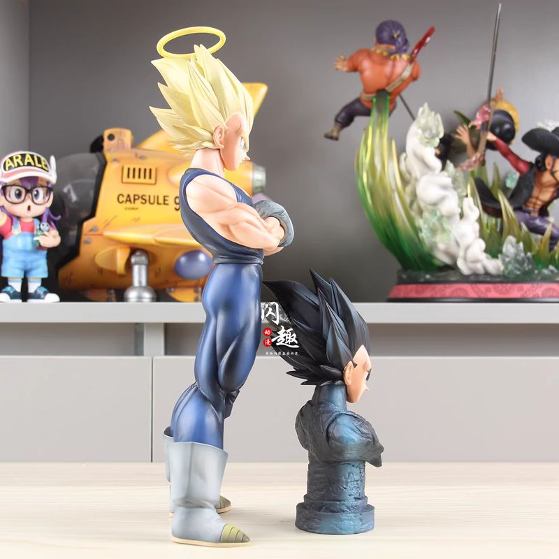 Figurinha YJ Majin Vegeta com  - Model Kit Dragon Ball avaliação e preço