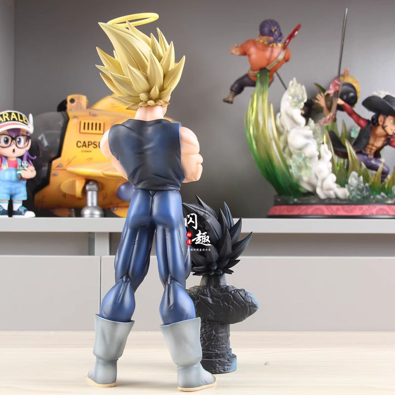 Figurinha YJ Majin Vegeta com  - Model Kit Dragon Ball avaliação e preço