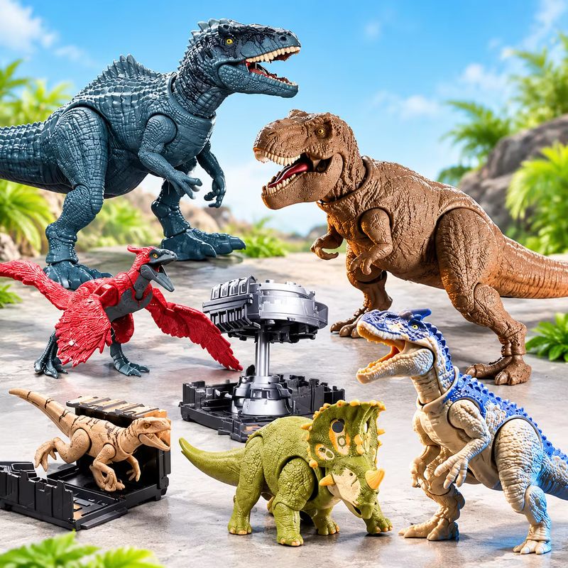 【EM ESTOQUE】BLOKEES Jurassic W - Model Kit Diorama avaliação e preço