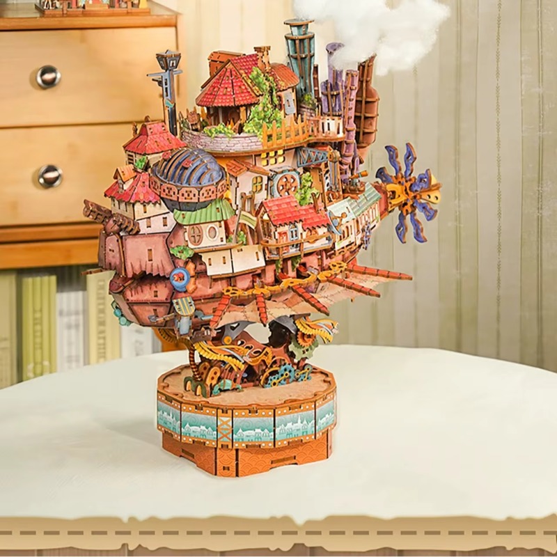 Quebra-Cabeça de Madeira Genuí - Model Kit Diorama avaliação e preço